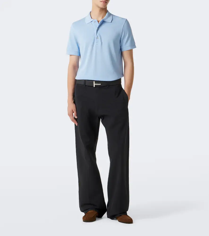 Tom Ford Piqué polo shirt | Thumbnail 5
