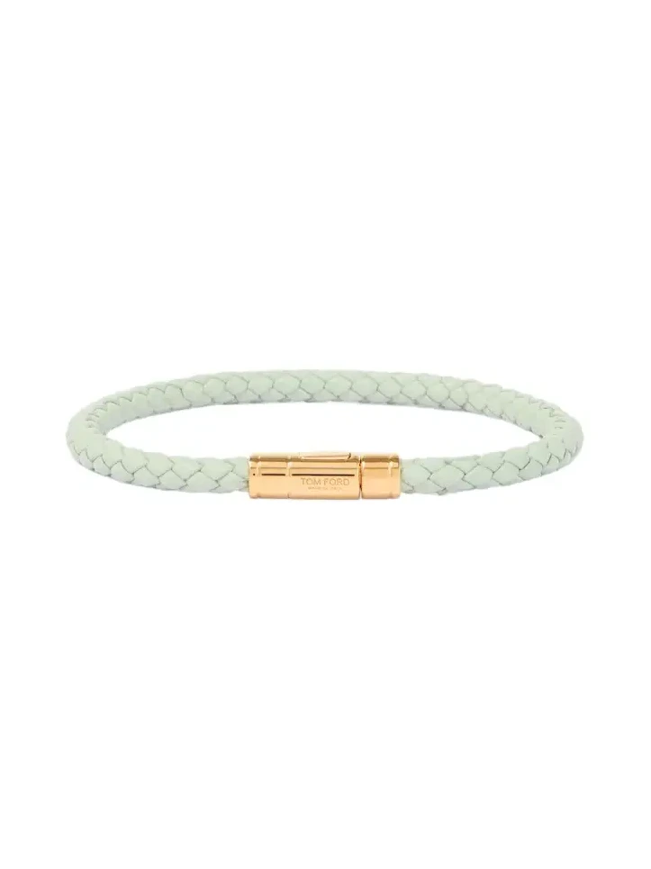 Tom Ford Braided leather bracelet