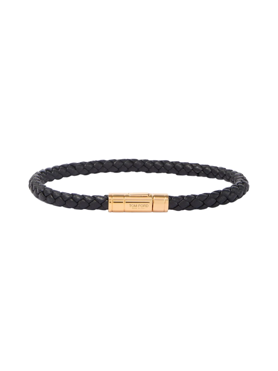 Tom Ford Braided leather bracelet