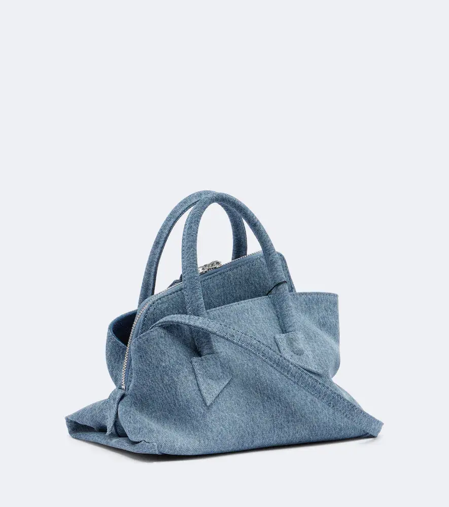 The Attico La Passeggiata Mini denim top-handle bag | Thumbnail 2 The Attico La Passeggiata Mini denim top-handle bag | Thumbnail 2