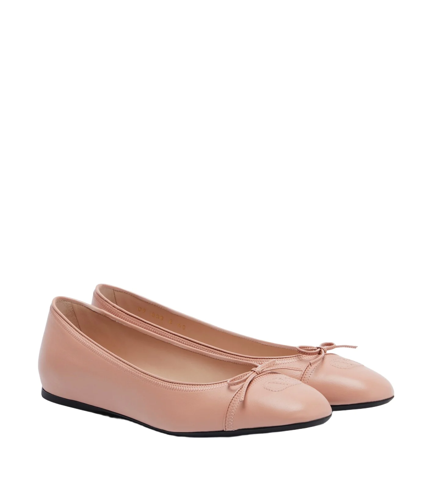 Valentino Garavani VLogo leather ballet flats