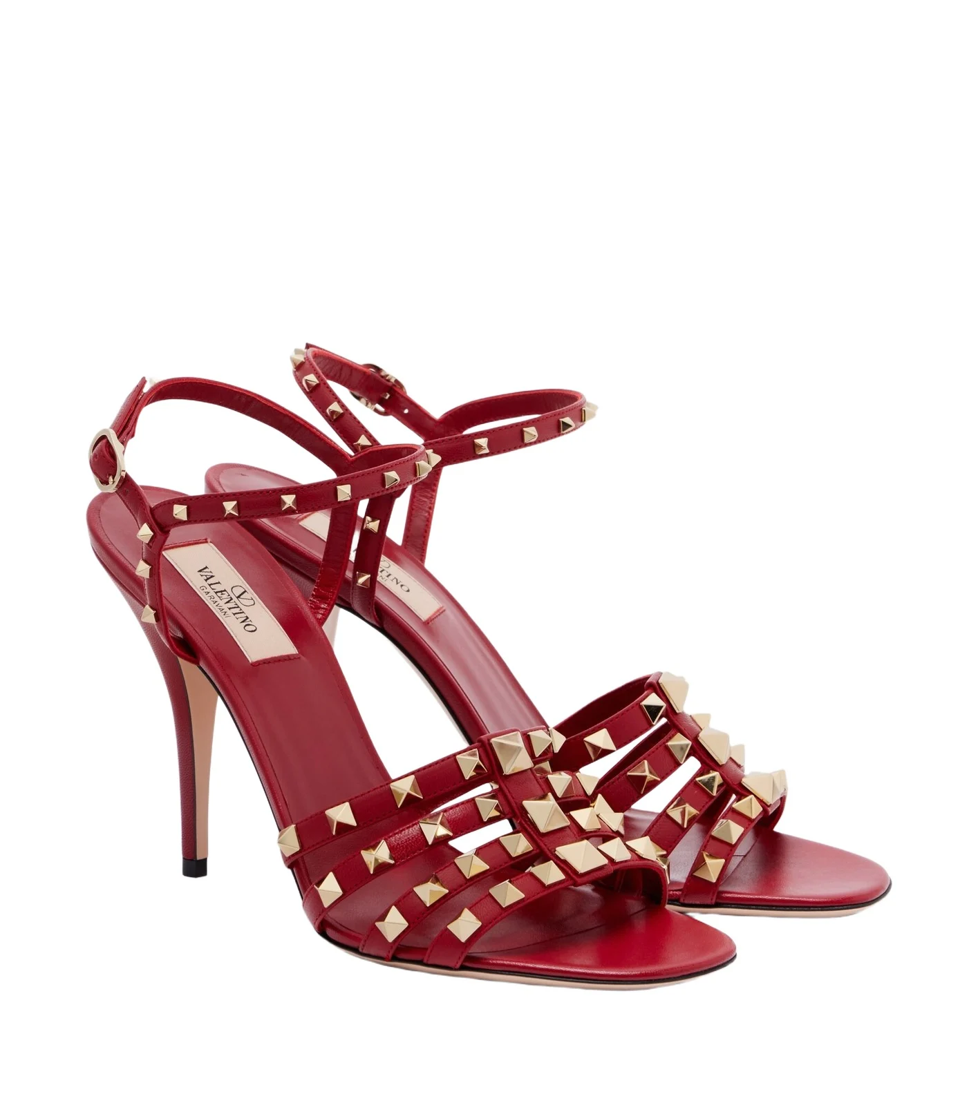 Rockstud leather sandals Rockstud leather sandals