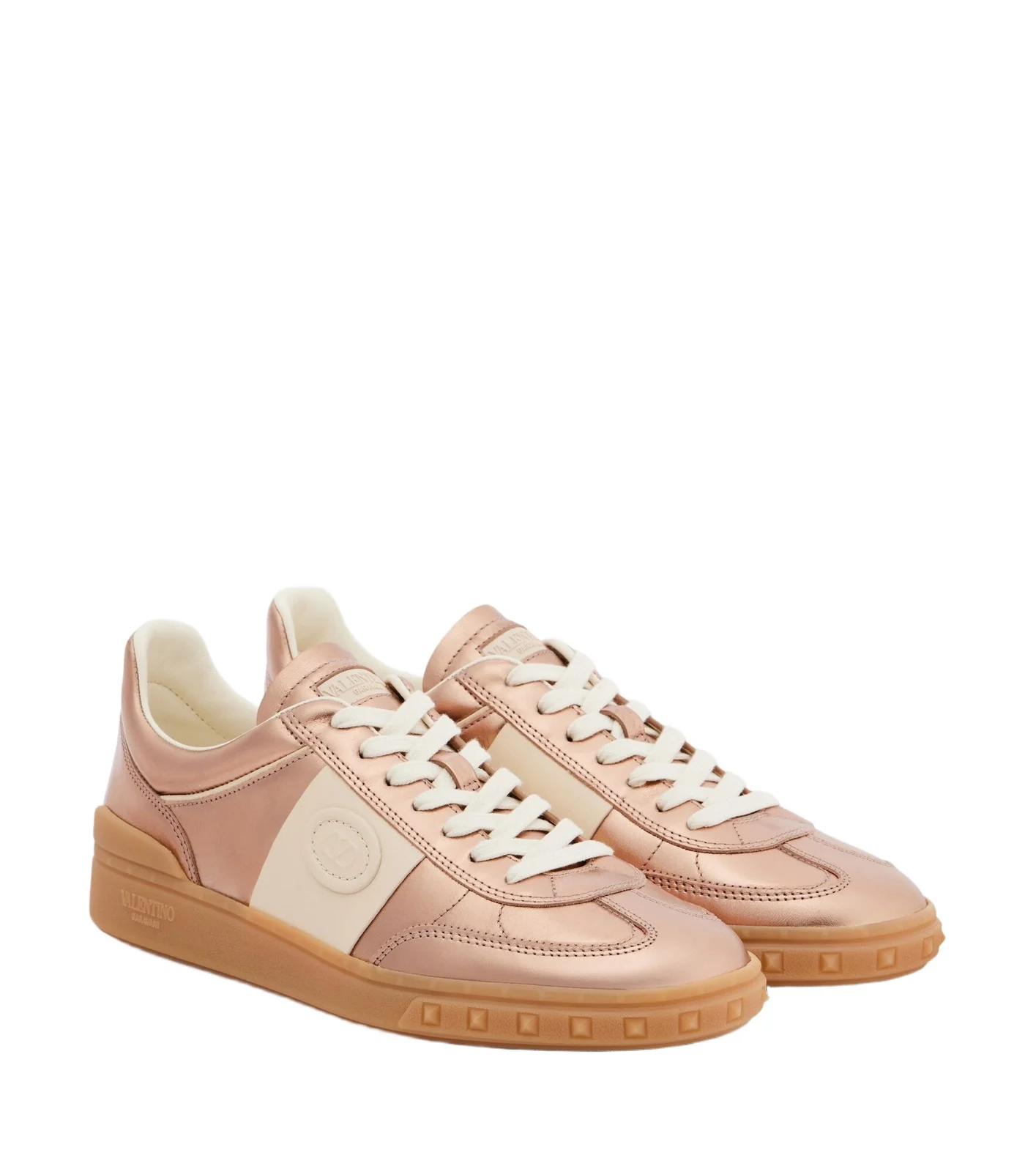 Upvillage metallic leather sneakers Upvillage metallic leather sneakers