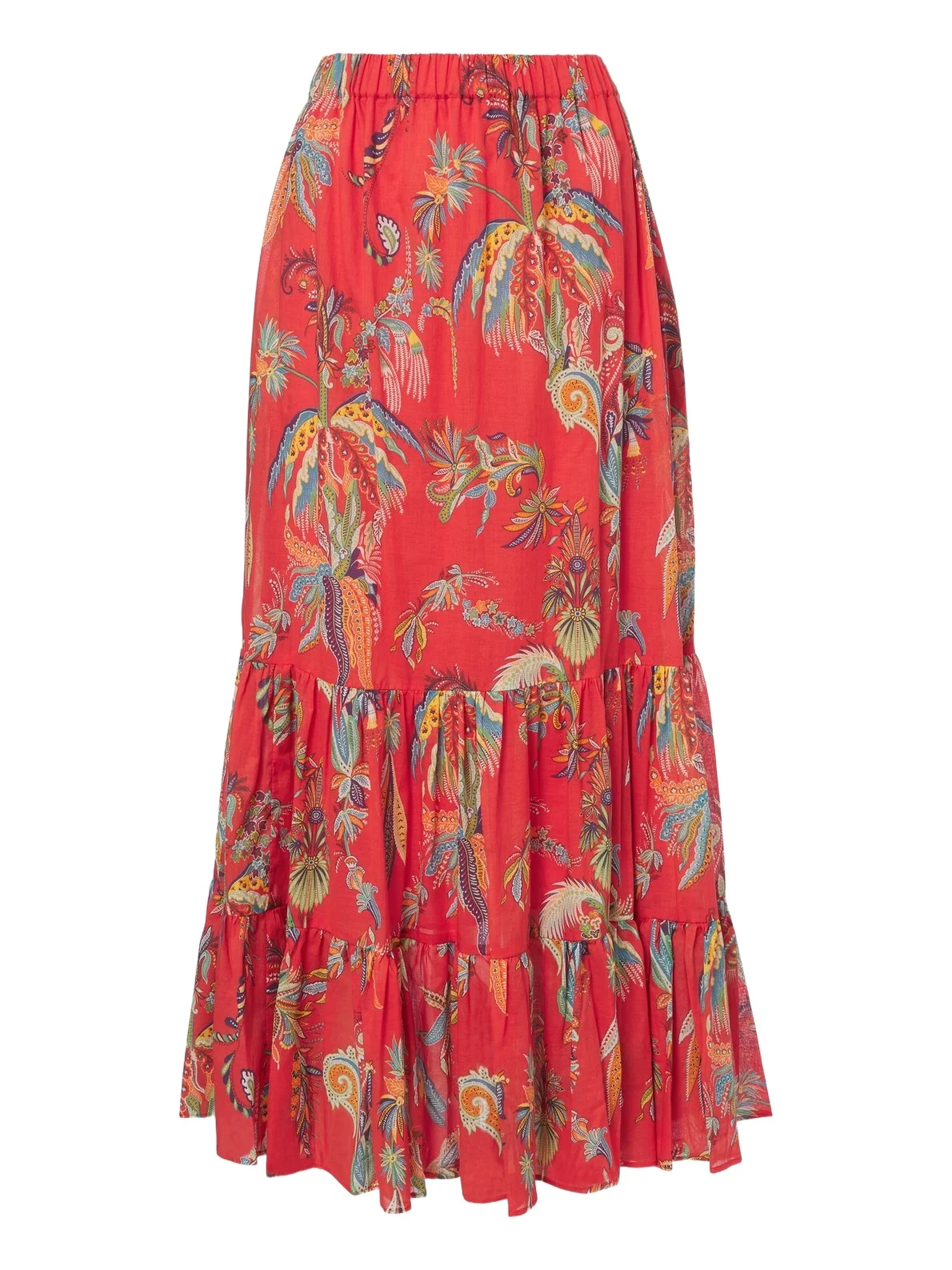 Printed cotton maxi skirt Printed cotton maxi skirt