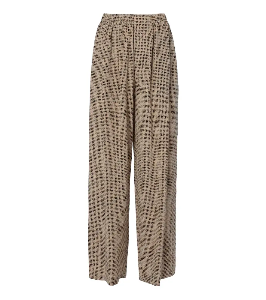 Balenciaga Logo silk pajama pants | Image 1 Balenciaga Logo silk pajama pants | Image 1