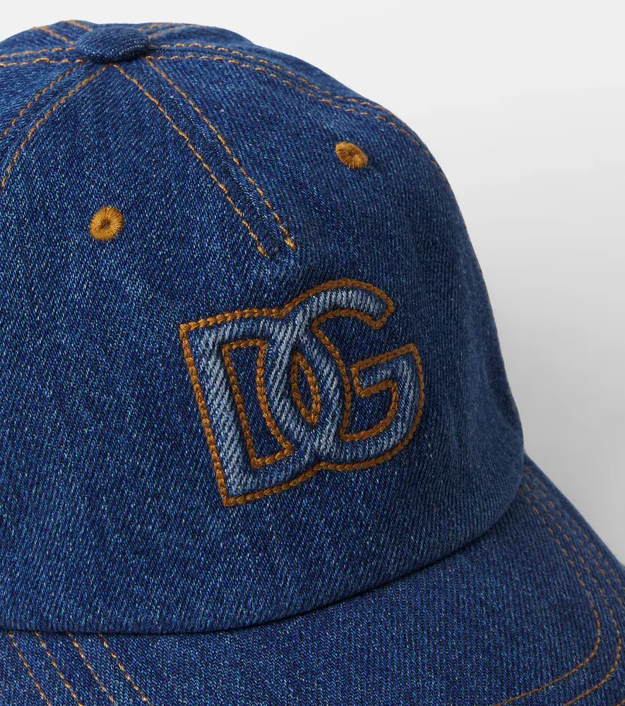 Dolce & Gabbana Kids DG denim baseball cap | Thumbnail 3 Dolce & Gabbana Kids DG denim baseball cap | Thumbnail 3