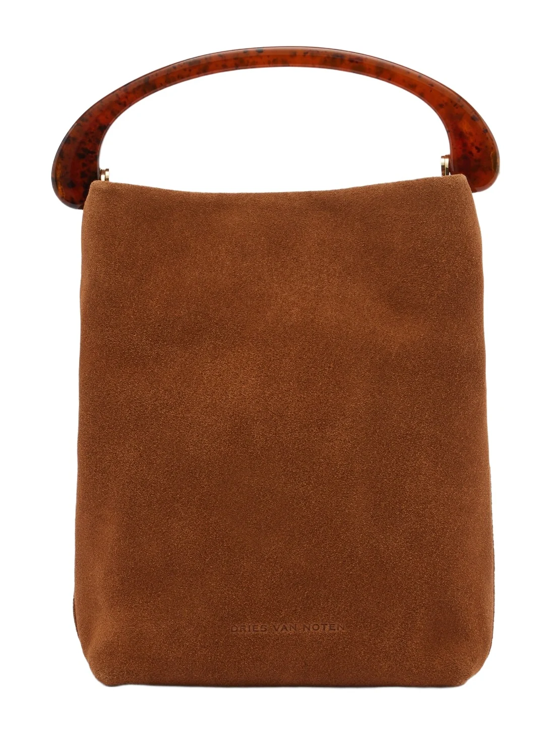 Crisp Mini suede top-handle bag Crisp Mini suede top-handle bag
