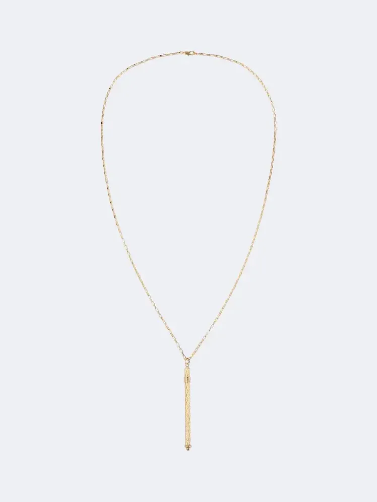 Saint Laurent Cassandre pendant necklace