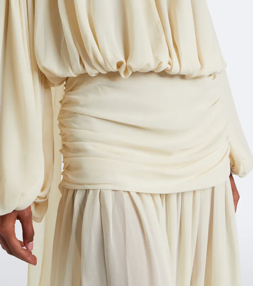 DE LA VALI Agapito chiffon maxi skirt | Thumbnail 4 DE LA VALI Agapito chiffon maxi skirt | Thumbnail 4