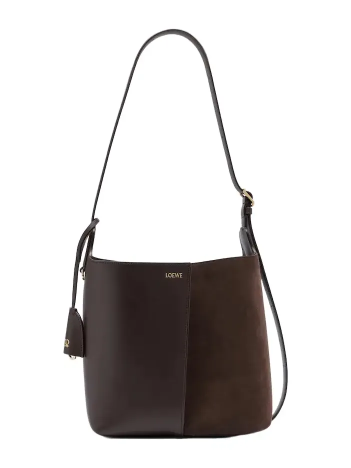 Bilbao Medium leather bucket bag Bilbao Medium leather bucket bag