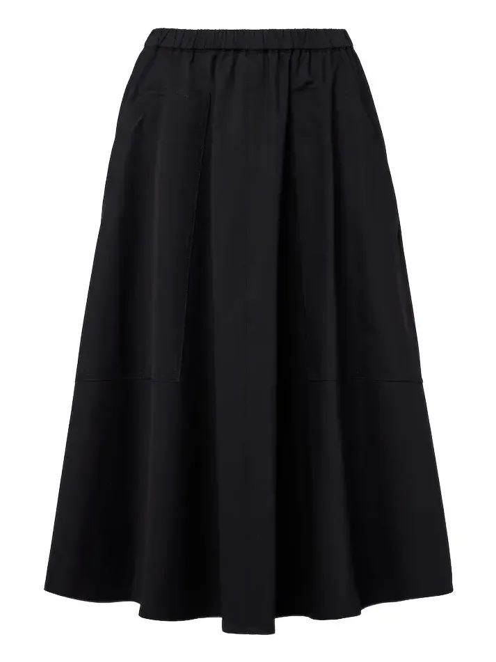 Cotton midi skirt Cotton midi skirt