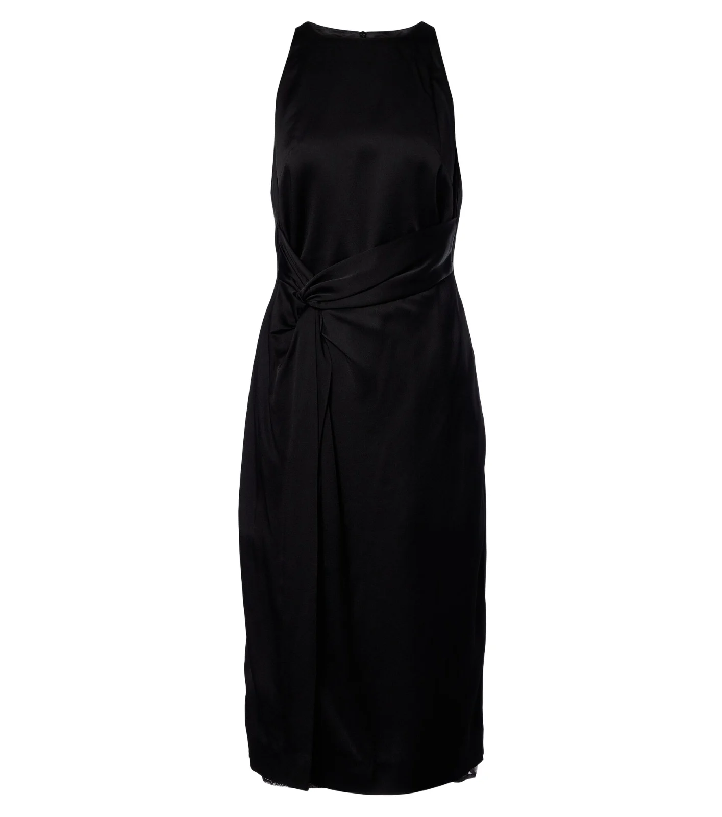 Róhe Gathered midi dress
