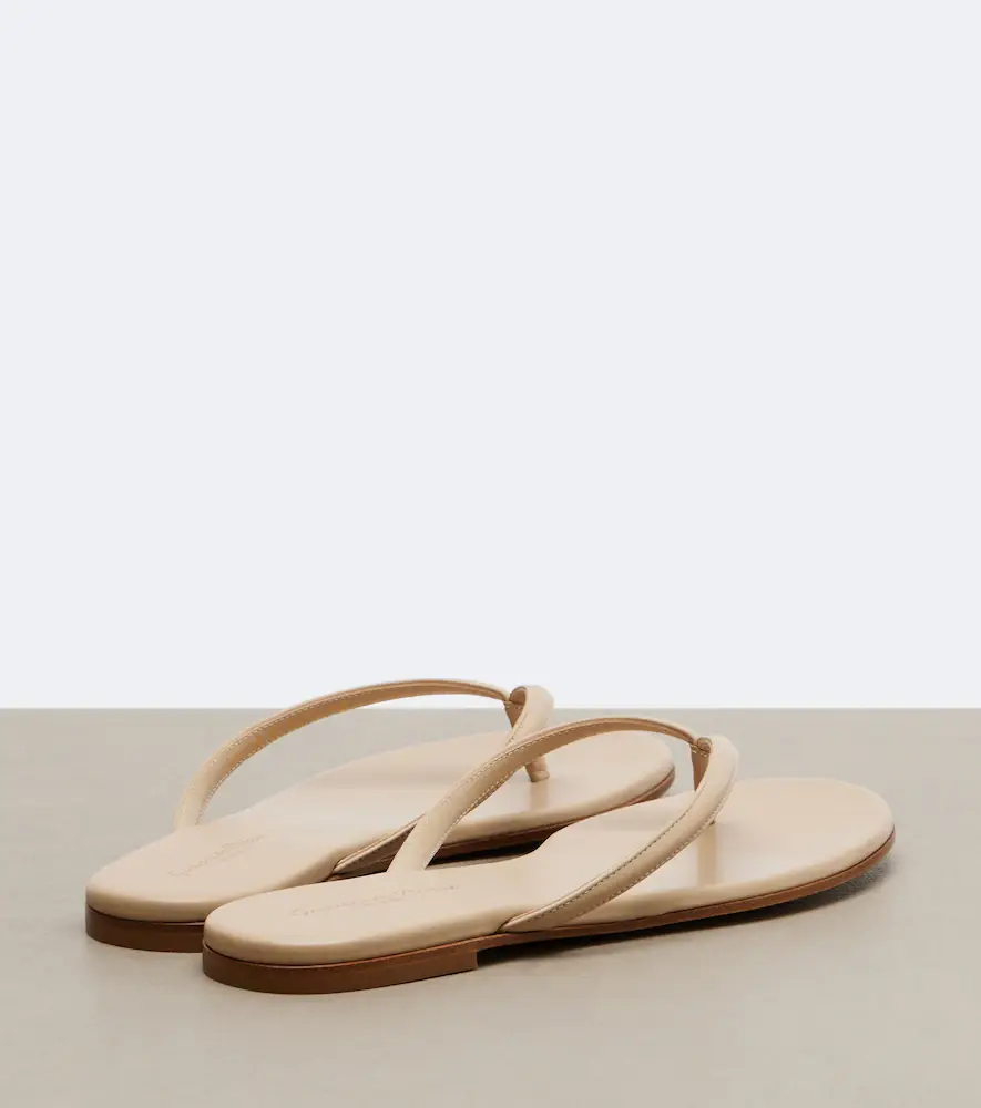 Gianvito Rossi Calypso leather thong sandals | Thumbnail 2 Gianvito Rossi Calypso leather thong sandals | Thumbnail 2