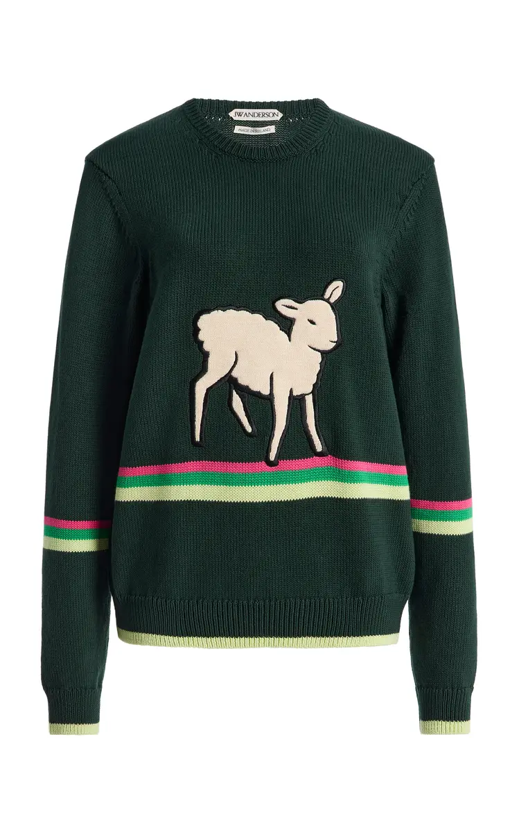 JW Anderson Sheep Cotton Sweater | Thumbnail 7 JW Anderson Sheep Cotton Sweater | Thumbnail 7