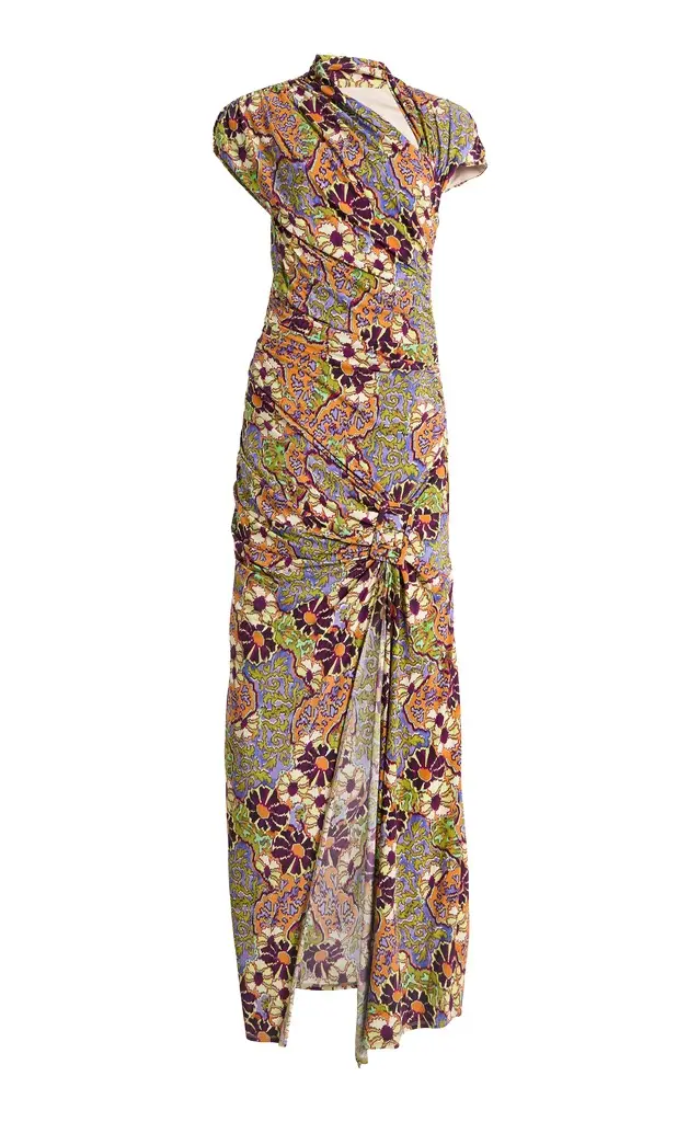 Johanna Floral Crepe Midi Dress Johanna Floral Crepe Midi Dress