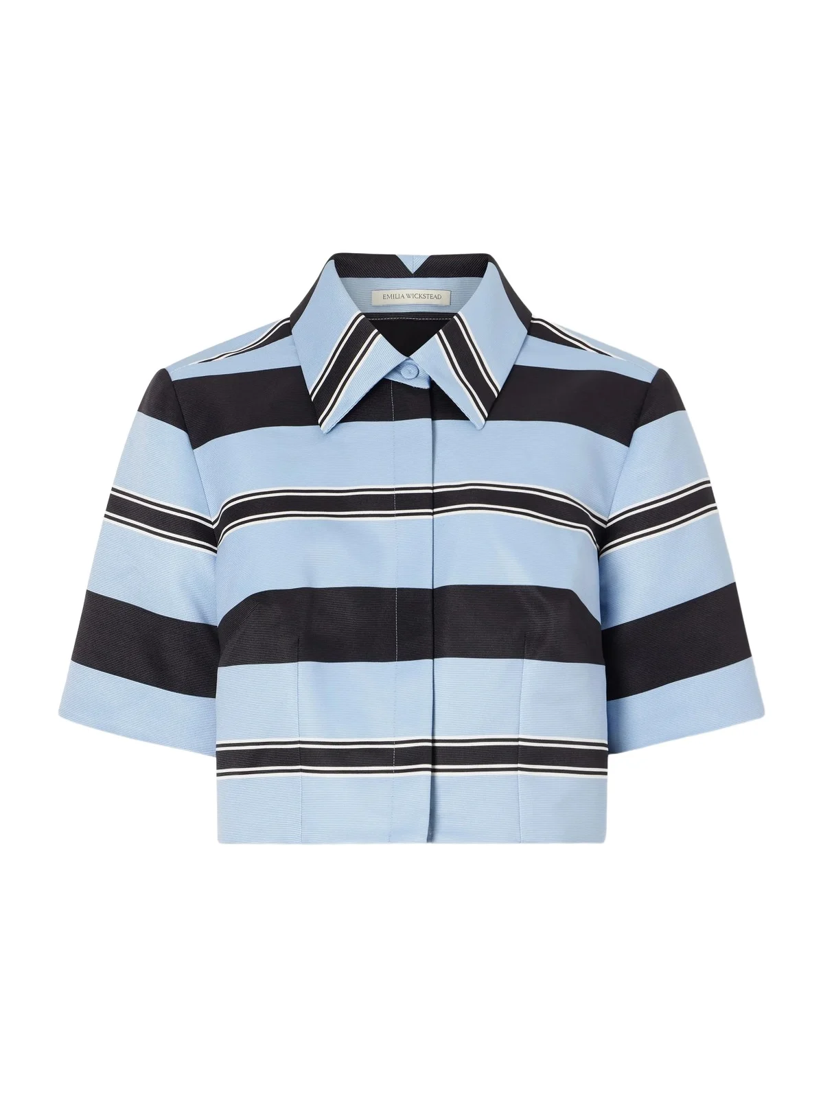 Natalie Striped Twill Shirt