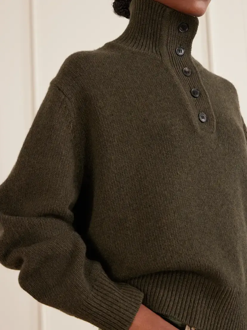 Nili Lotan Renata Wool Sweater | Thumbnail 5 Nili Lotan Renata Wool Sweater | Thumbnail 5