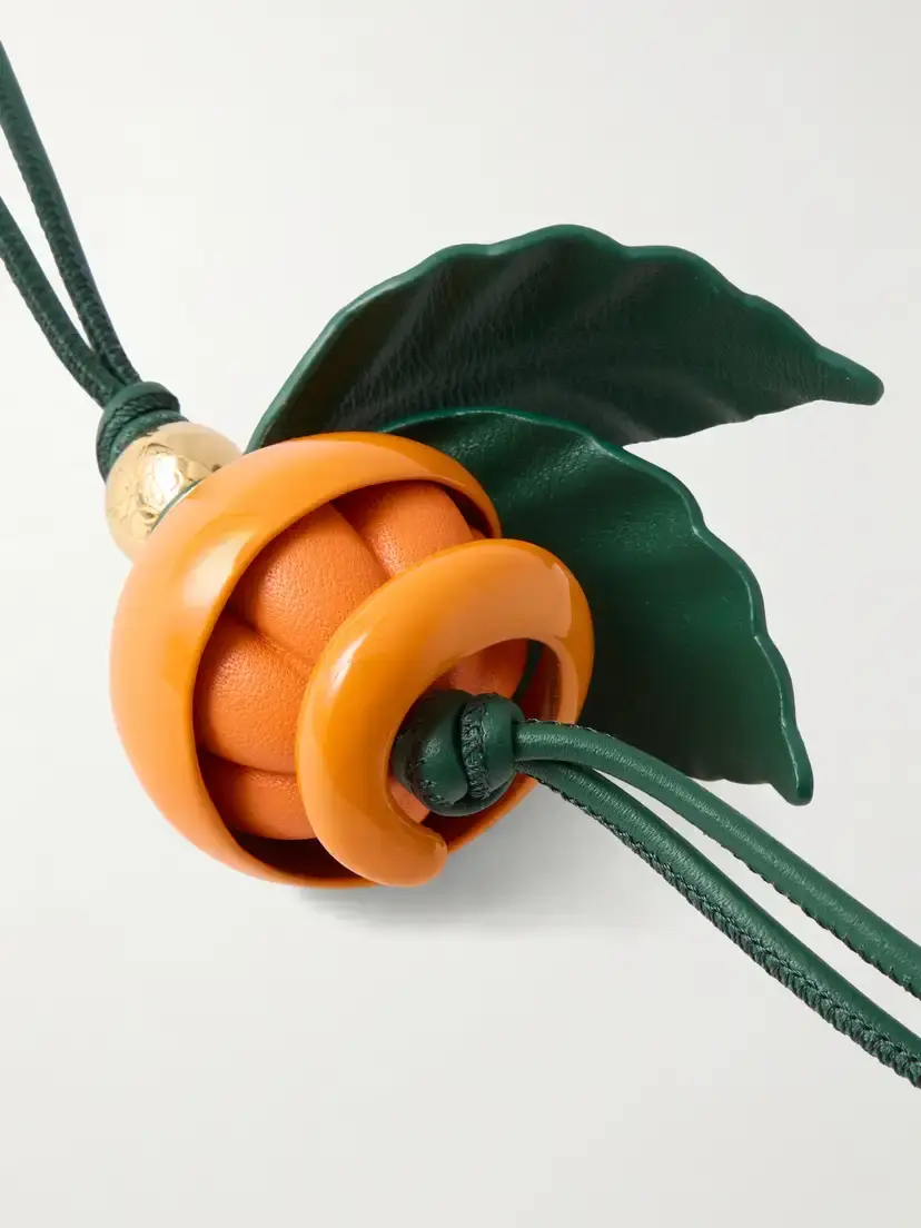 Loewe Peeling Orange Gold-tone Leather Charm | Thumbnail 4 Loewe Peeling Orange Gold-tone Leather Charm | Thumbnail 4