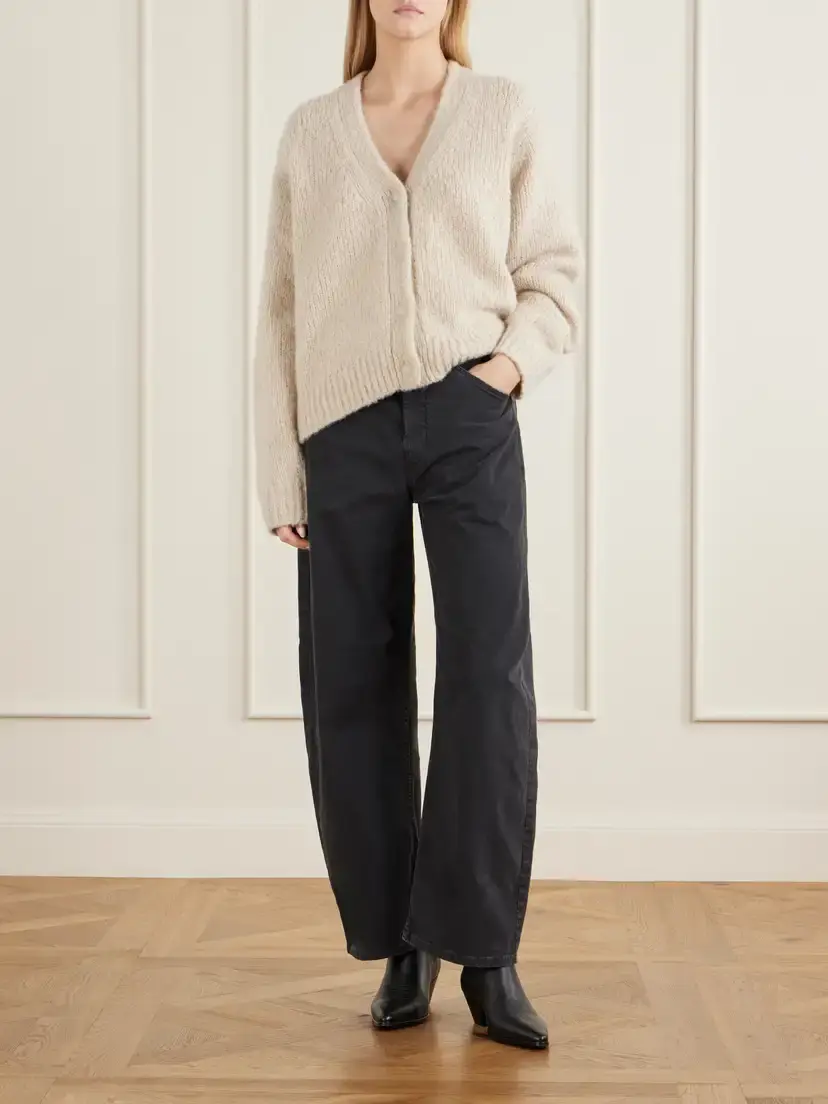 Nili Lotan Lorana Wool And Cashmere-blend Cardigan | Thumbnail 2 Nili Lotan Lorana Wool And Cashmere-blend Cardigan | Thumbnail 2