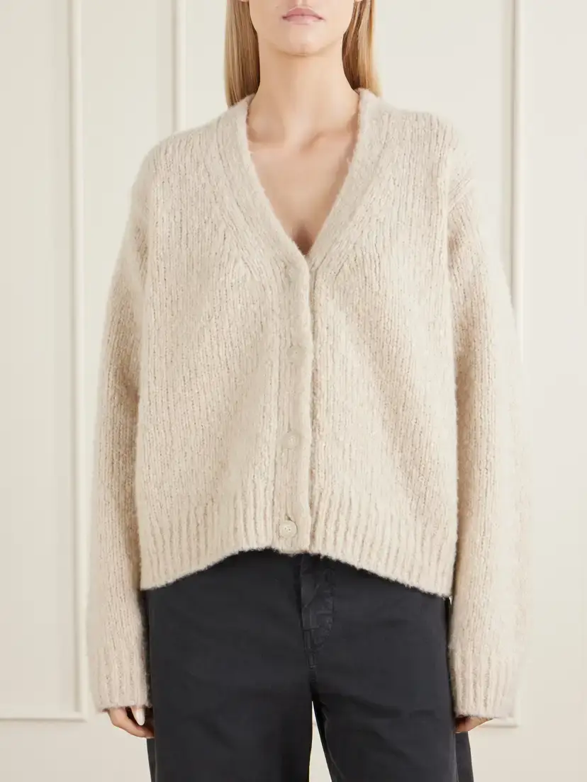 Nili Lotan Lorana Wool And Cashmere-blend Cardigan | Thumbnail 3 Nili Lotan Lorana Wool And Cashmere-blend Cardigan | Thumbnail 3