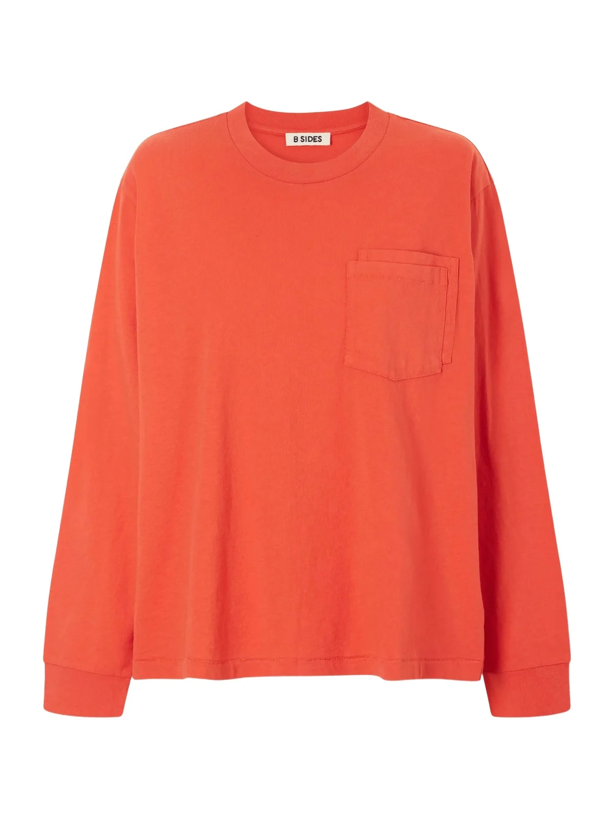 B SIDES Double Pocket-detail Cotton T-shirt