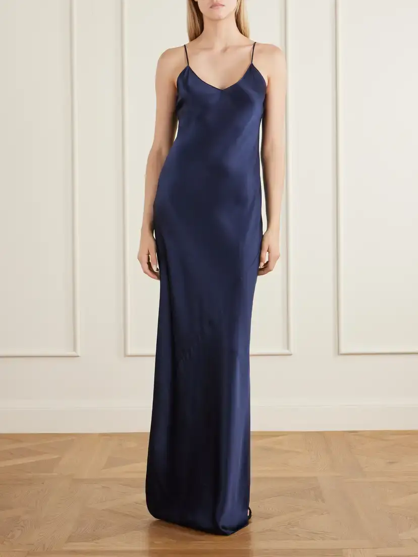 Nili Lotan Cami Silk-satin Gown | Thumbnail 3 Nili Lotan Cami Silk-satin Gown | Thumbnail 3
