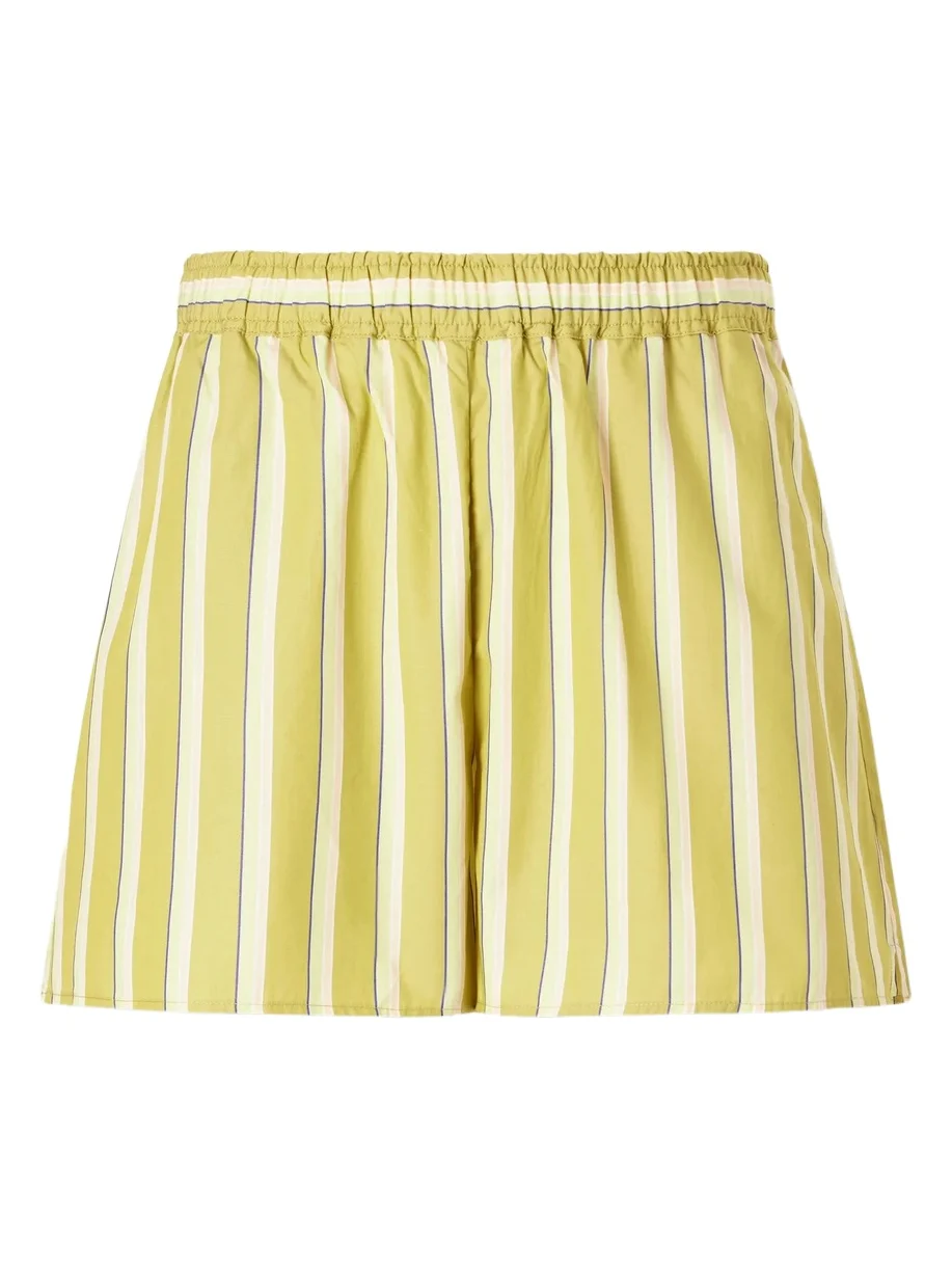 Shelby Striped Cotton-poplin Shorts Shelby Striped Cotton-poplin Shorts