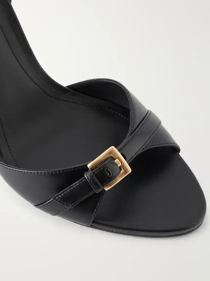 Balmain Anthem 95 Buckle-detailed Leather Sandals | Thumbnail 5 Balmain Anthem 95 Buckle-detailed Leather Sandals | Thumbnail 5