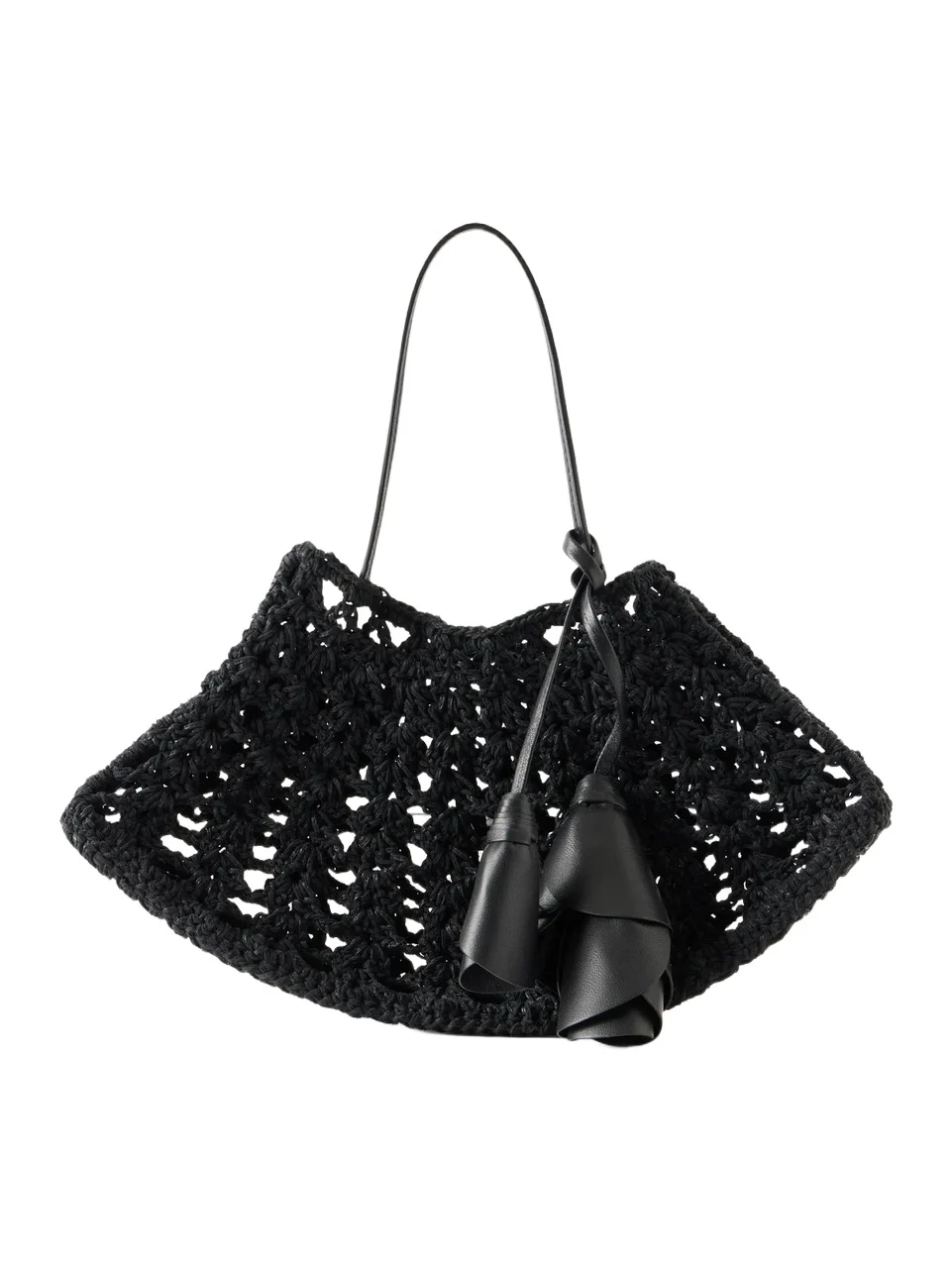 Maya Crochet-knit Leather Top-handle Bag Maya Crochet-knit Leather Top-handle Bag