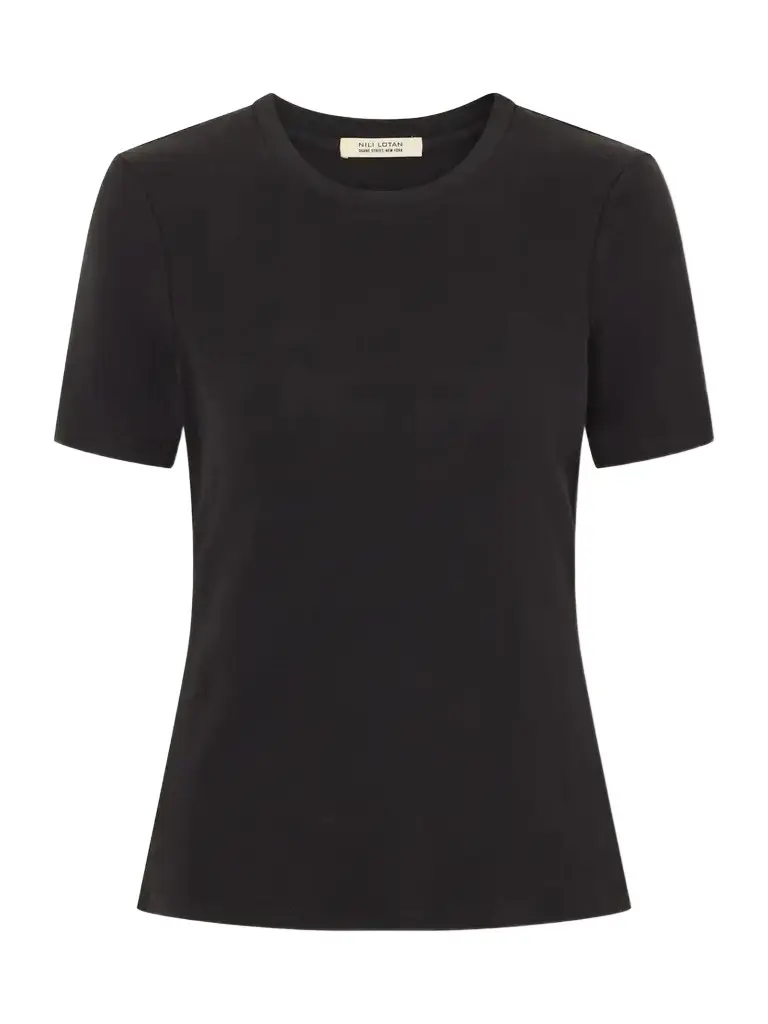 Nili Lotan Elin Cotton T-shirt | Image 1 Nili Lotan Elin Cotton T-shirt | Image 1