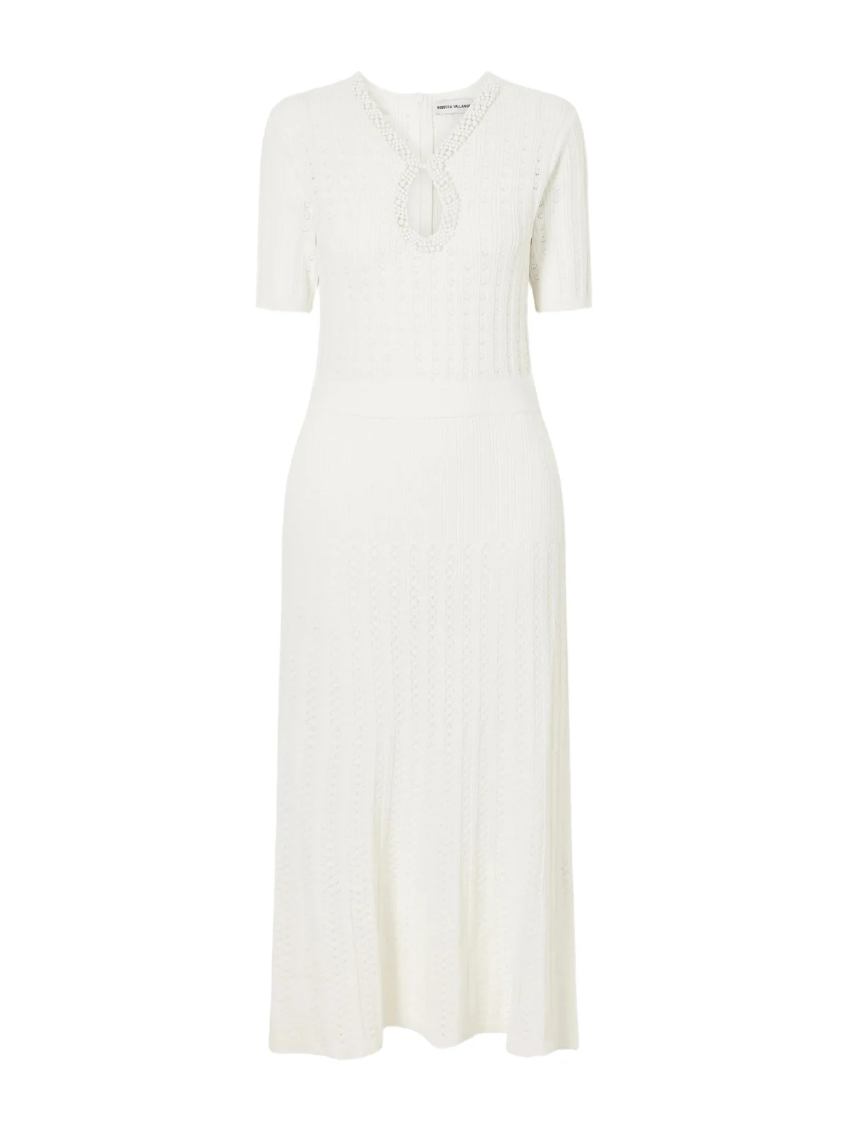 Embellished Crochet-knit Midi Dress Embellished Crochet-knit Midi Dress