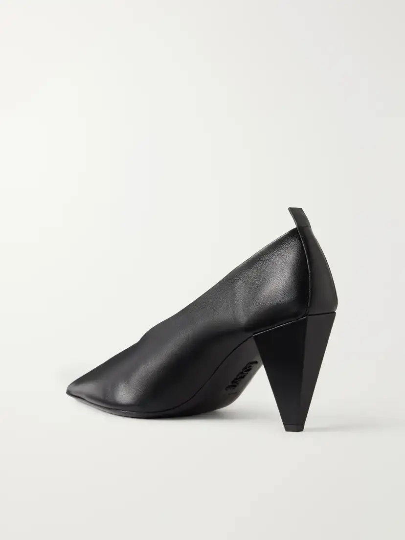 Loewe Origami Cubic 85 Leather Pumps | Thumbnail 3 Loewe Origami Cubic 85 Leather Pumps | Thumbnail 3