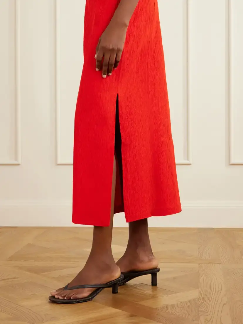 Tibi Stretch-crepe Midi Skirt | Thumbnail 5