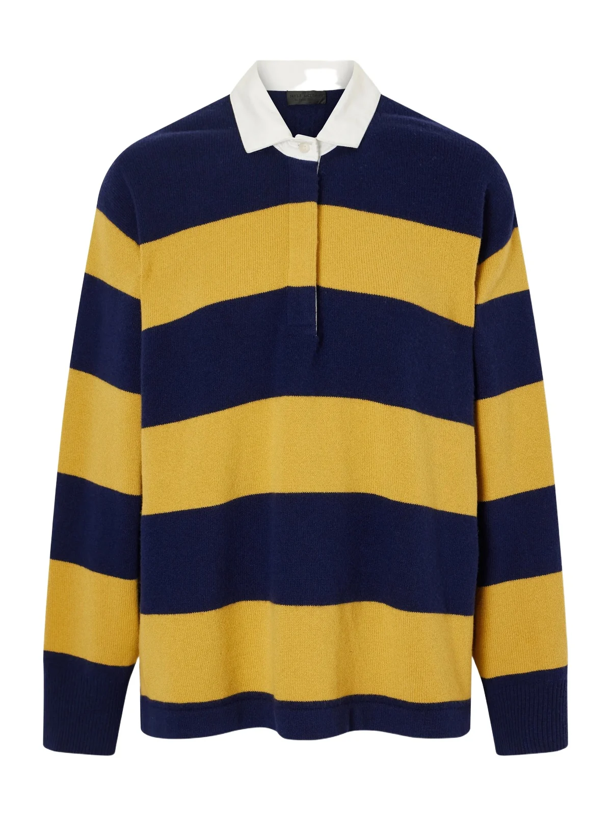 Rashida Striped Wool And Cashmere-blend Polo Sweater Rashida Striped Wool And Cashmere-blend Polo Sweater