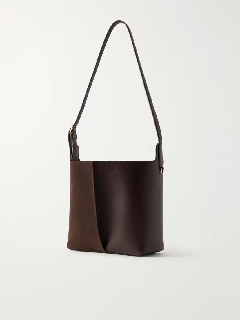 Loewe Bilbao Suede And Leather Tote | Thumbnail 4 Loewe Bilbao Suede And Leather Tote | Thumbnail 4