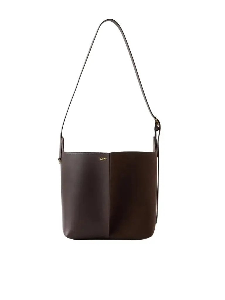 Bilbao Suede And Leather Tote