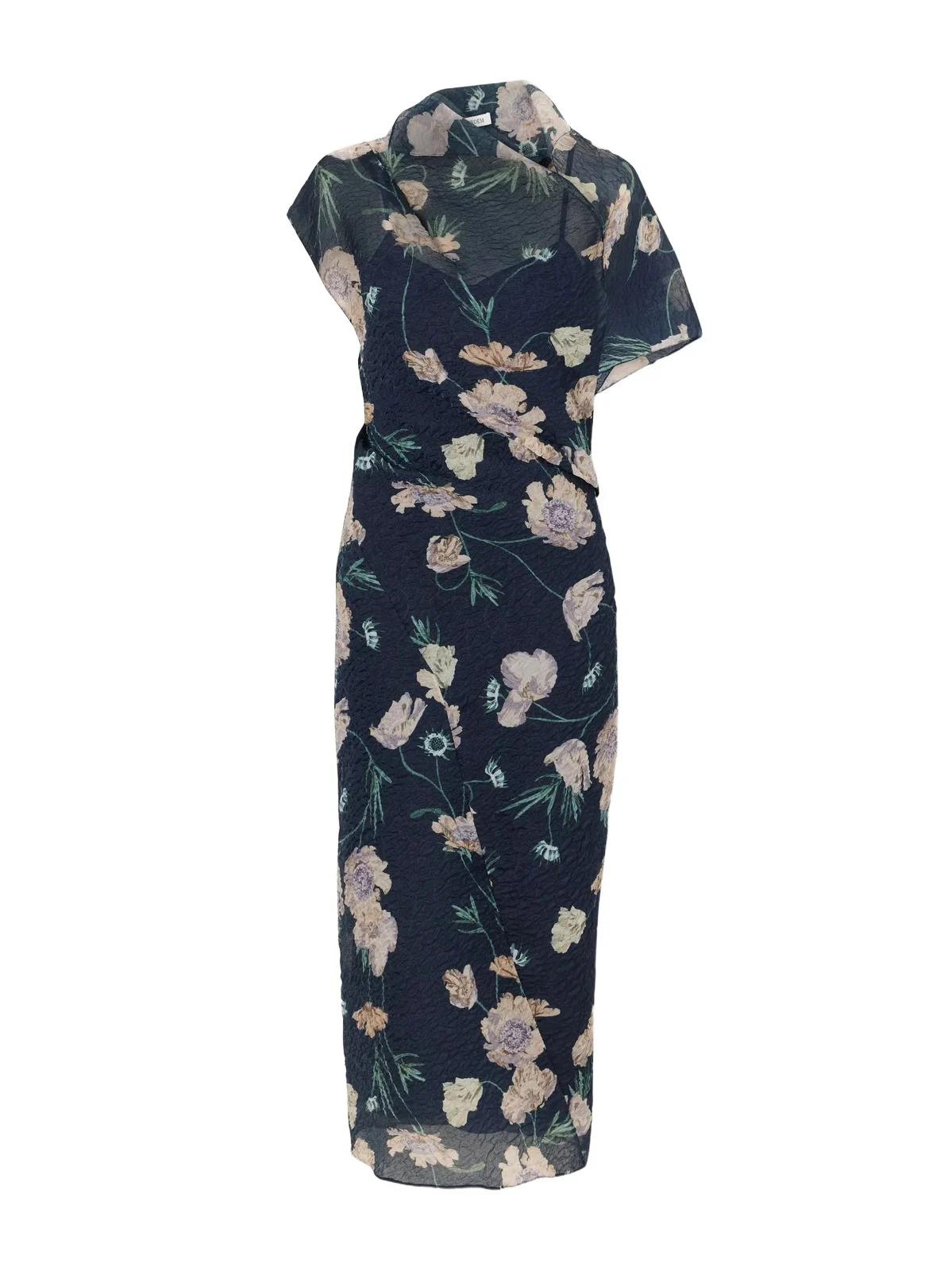 Floral-printed Organza-cloquè Midi Dress Floral-printed Organza-cloquè Midi Dress