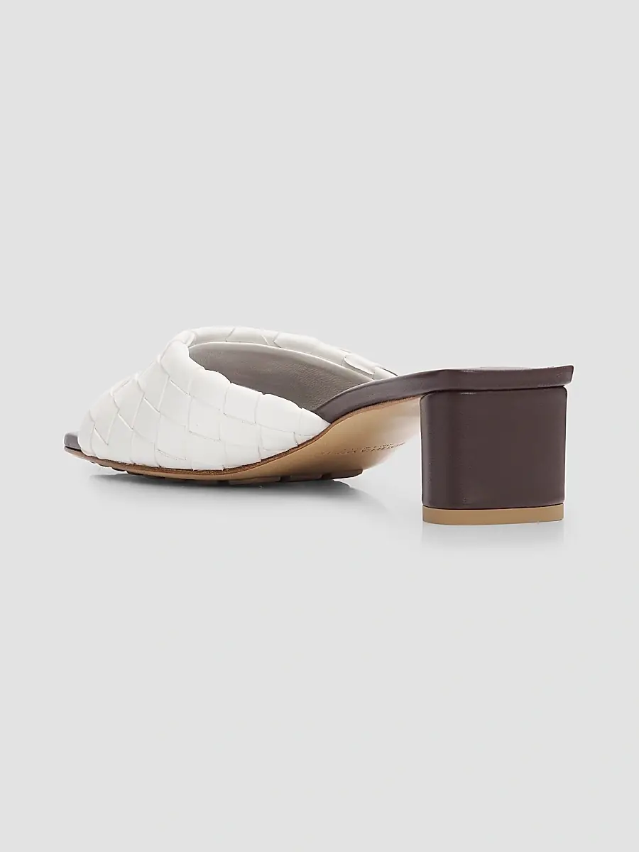 Bottega Veneta Women's Livia 40MM Leather Mules | Thumbnail 4 Bottega Veneta Women's Livia 40MM Leather Mules | Thumbnail 4