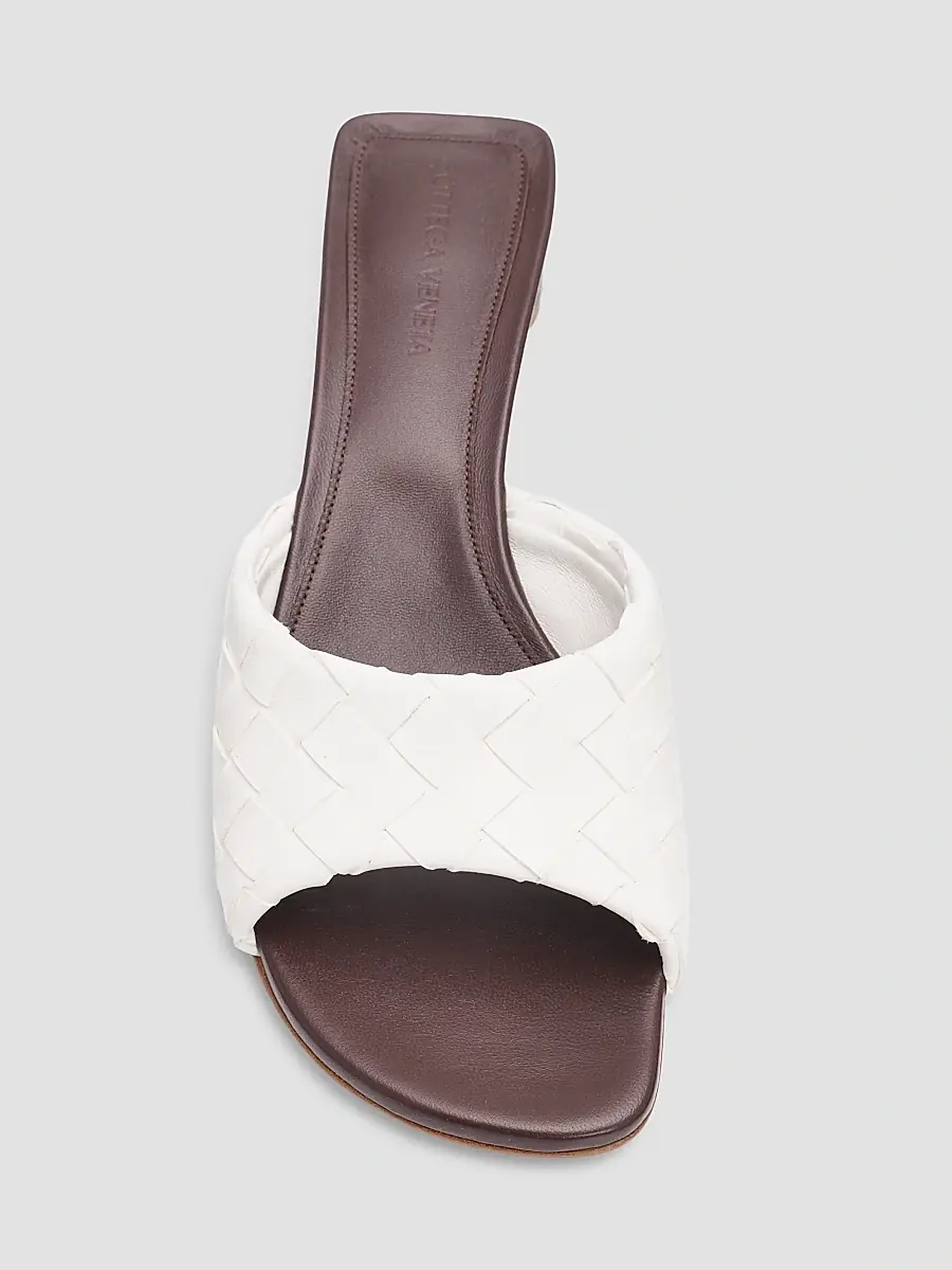 Bottega Veneta Women's Livia 40MM Leather Mules | Thumbnail 5 Bottega Veneta Women's Livia 40MM Leather Mules | Thumbnail 5
