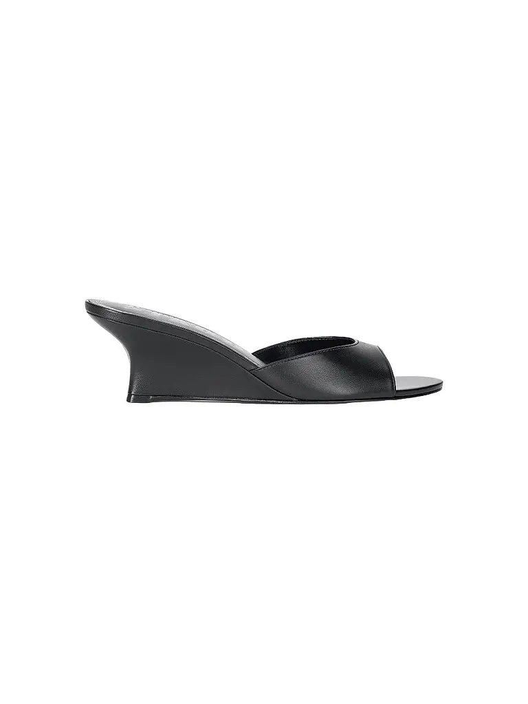Staud Women's Brigitte 60MM Wedge Mules - Black - Size 10 | Image 1 Staud Women's Brigitte 60MM Wedge Mules - Black - Size 10 | Image 1