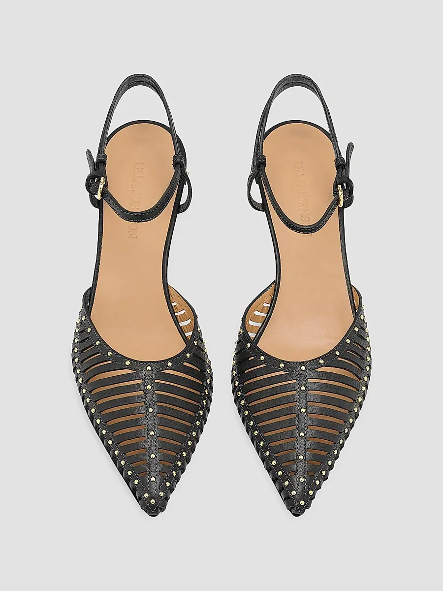 Ulla Johnson Women's Francine 50MM Cage Kitten Heel Pumps | Thumbnail 3 Ulla Johnson Women's Francine 50MM Cage Kitten Heel Pumps | Thumbnail 3