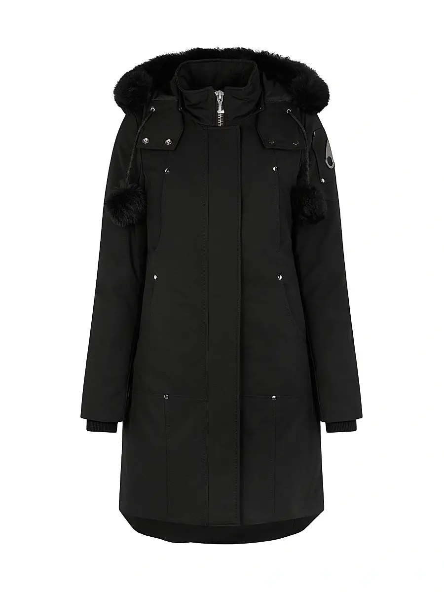 Women's Stirling Shearling-Trim Parka Women's Stirling Shearling-Trim Parka