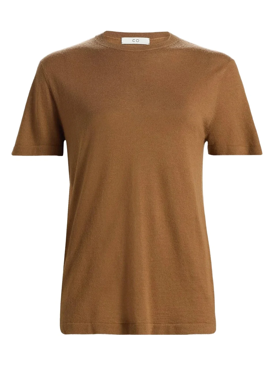 Co Women's Cashmere Crewneck T-Shirt