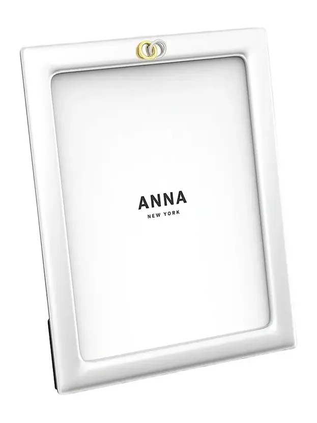 Anna New York Ring Stainless Steel & Brass 8" x 10" Photo Frame