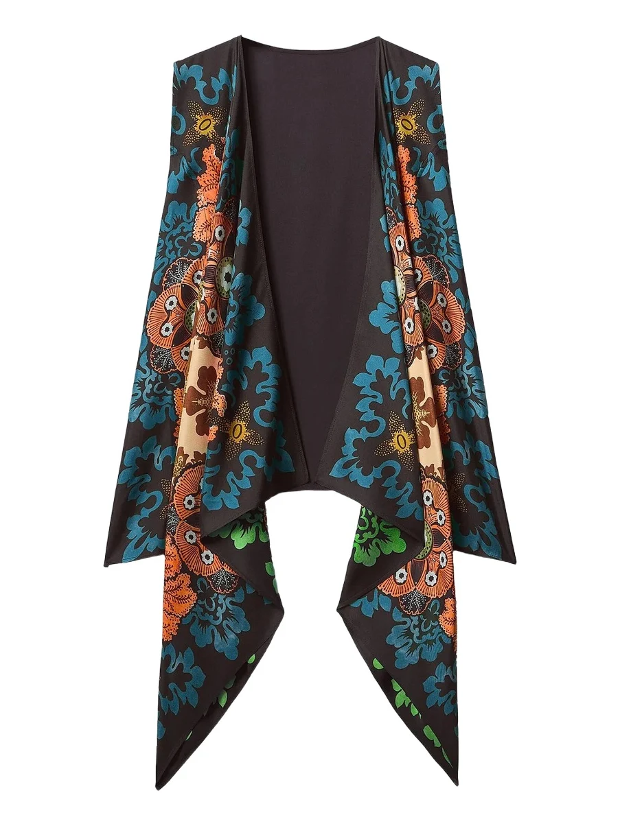 Women's Reversible Scarf Gilet Women's Reversible Scarf Gilet