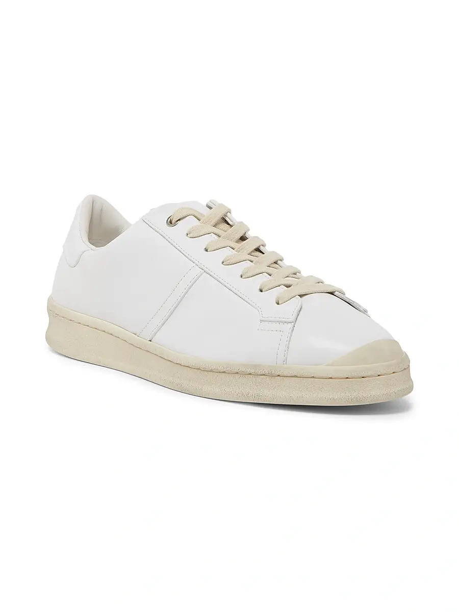 Jil Sander Men's Leather Low-Top Sneakers | Thumbnail 2 Jil Sander Men's Leather Low-Top Sneakers | Thumbnail 2
