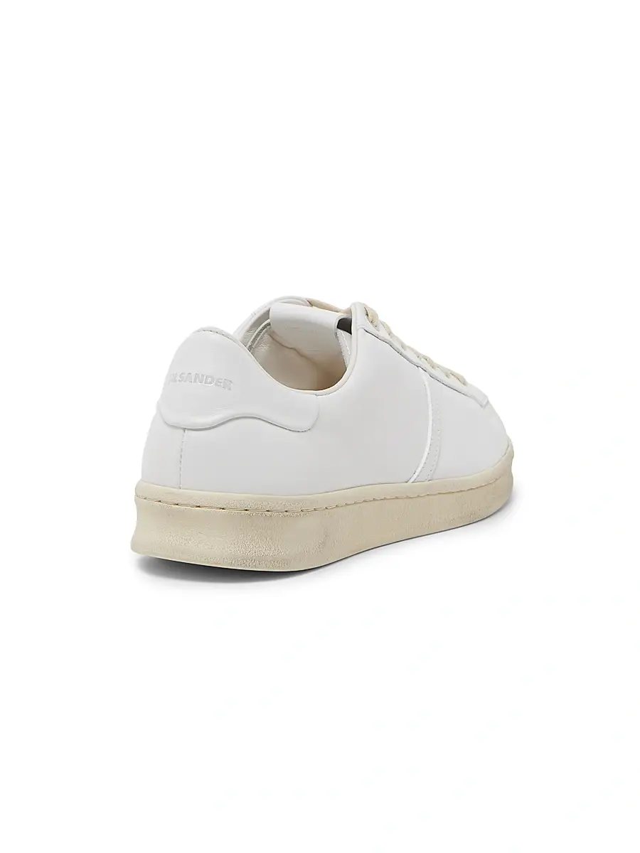 Jil Sander Men's Leather Low-Top Sneakers | Thumbnail 3 Jil Sander Men's Leather Low-Top Sneakers | Thumbnail 3