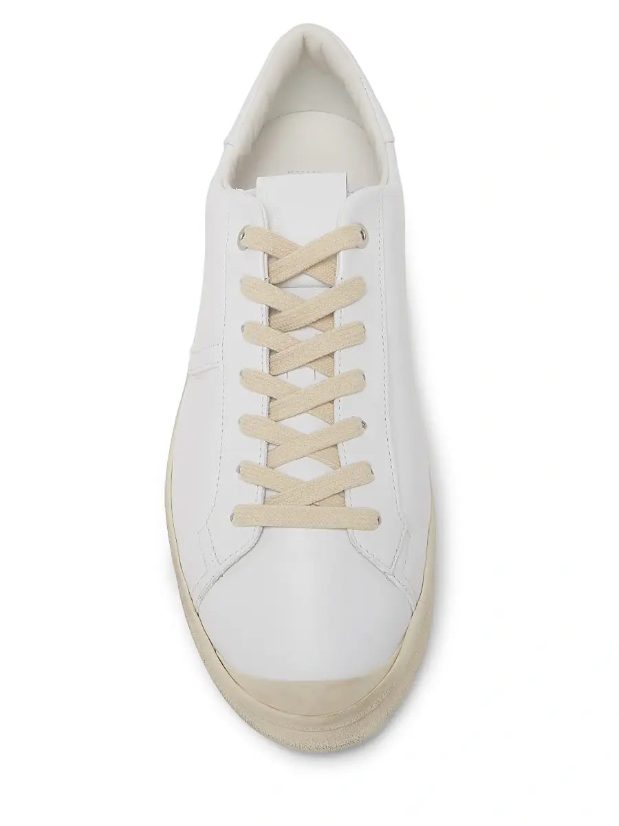Jil Sander Men's Leather Low-Top Sneakers | Thumbnail 4 Jil Sander Men's Leather Low-Top Sneakers | Thumbnail 4