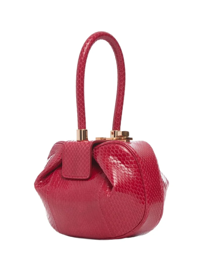 Gabriela Hearst Demi Bag in Red Snakeskin