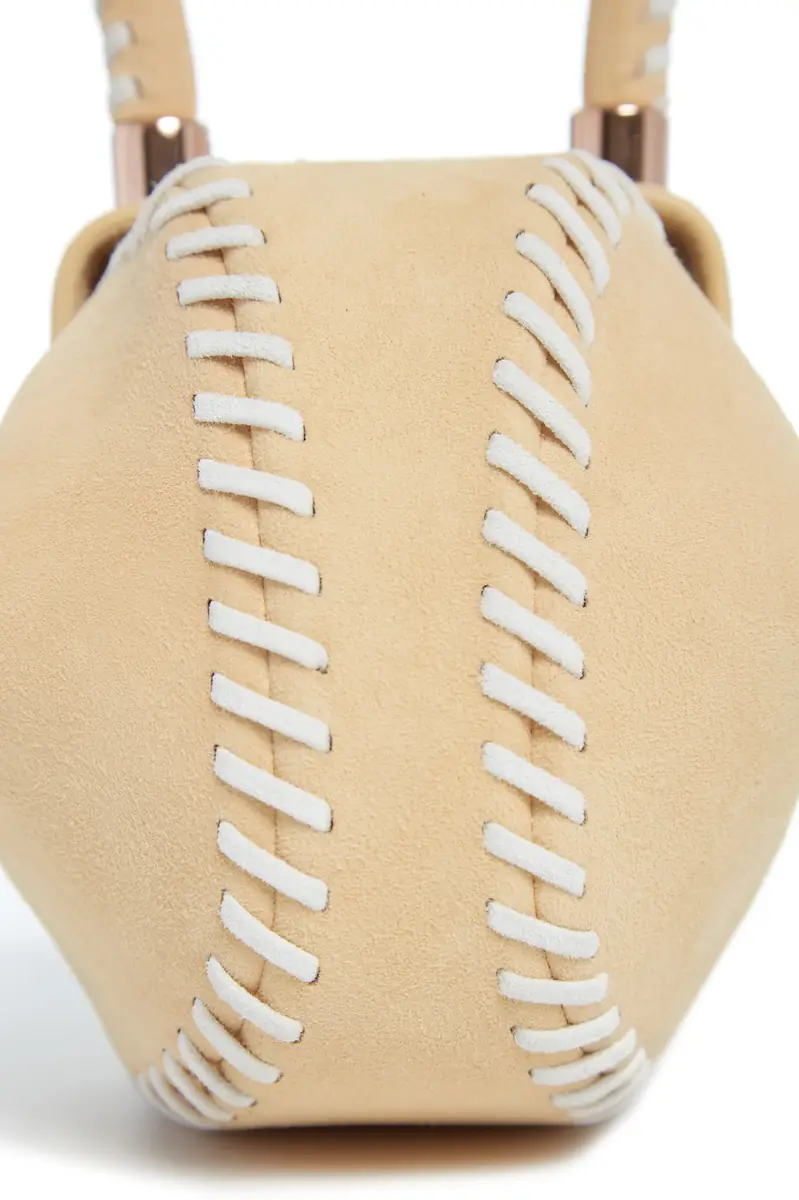 Gabriela Hearst Whipstitch Demi Bag in Nude Suede | Thumbnail 6 Gabriela Hearst Whipstitch Demi Bag in Nude Suede | Thumbnail 6